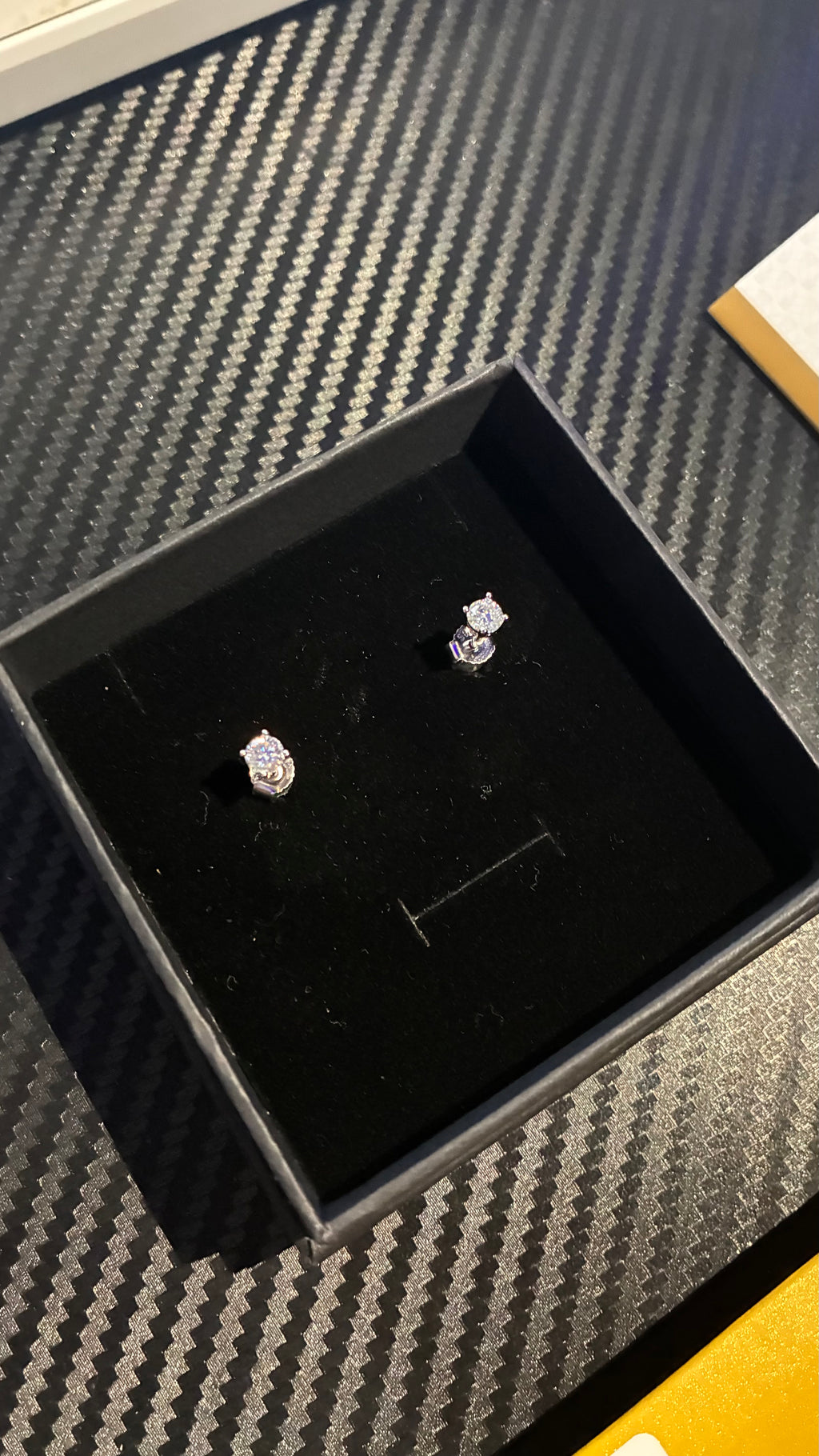 Stud earrings