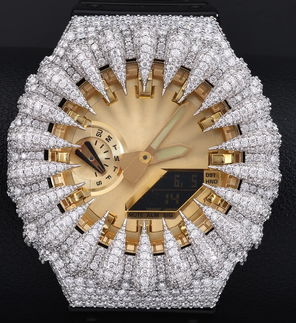 GA-2100 iced bezel