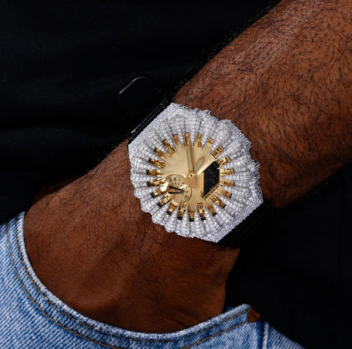 GA-2100 iced bezel