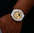 GA-2100 iced bezel
