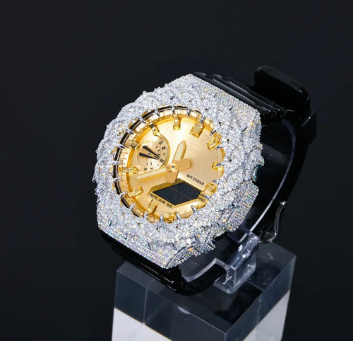 GA-2100 iced bezel